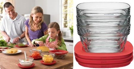 Rubber Maid Glass Storage Containers