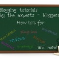 Blogger-tutorials
