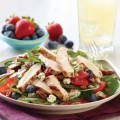 applebee's seasonal berry and spinach salad