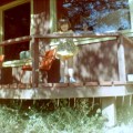 girl on porch