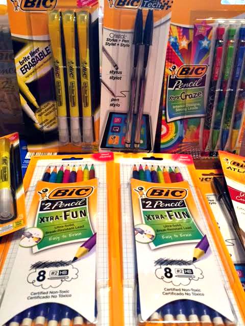 BIC Back to School supplies