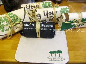 Conserving Now eco-kit,reusable shopping bags