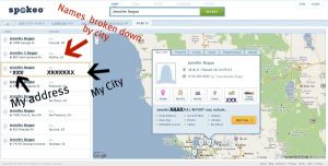 sites that post personal info on the web