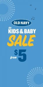 Old Navy Kids & Baby Sale, Old Navy coupons,