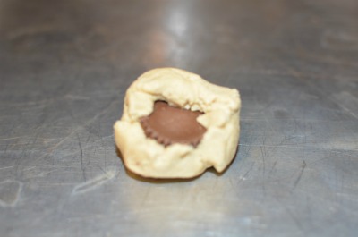 Peanut Butter Cup surprise cookies