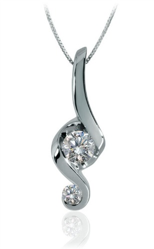 juno lucina silver necklace