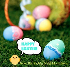 happy easter,eighty mph mom