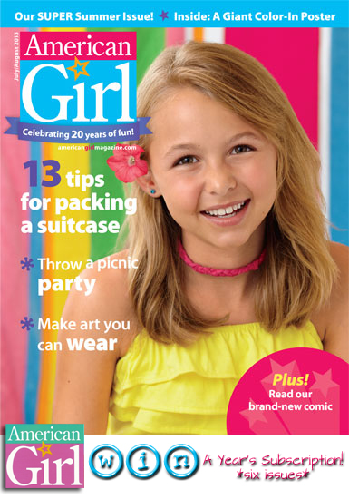 American Girl Magazine: July/August Highlights {with a year's subscription giveaway!}