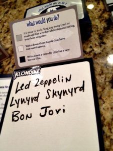 klondike bar, board game