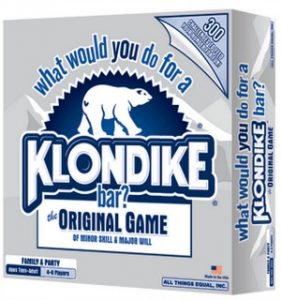 klondike bar,board game