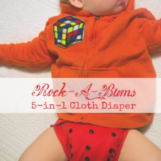 Rock-A-Bums 5-in-1 Cloth Diaper Review