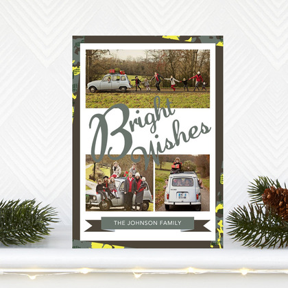 Tiny Prints Rebecca Minkoff Holiday Collection Photo Card