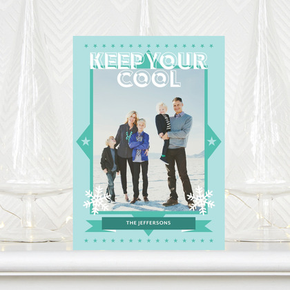 Tiny Prints Rebecca Minkoff Holiday Collection Photo Card