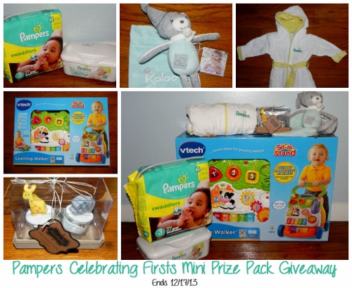 Pampers Giveaway Collage