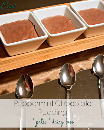 Peppermint Chocolate Pudding