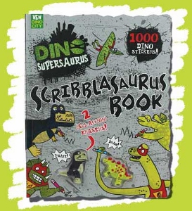 Dino Supersaurus Scribblasaurus Book