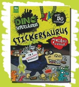 Dino Supersaurus Stickersaurus Book