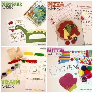 M is for Monster Box Contents