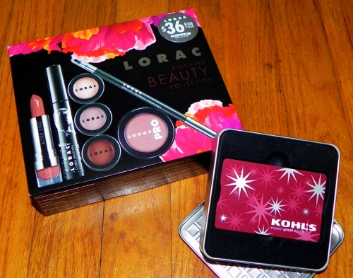 Kohl's Limited Edition Blushing Beauty Collection Set & Gift Card