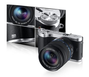 Samsung NX300 20.3MP SMART Camera Retro Modern Design