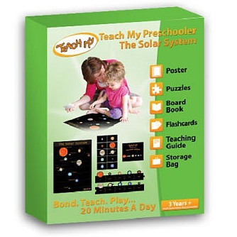 Teach My Preschooler - The Solar System, Box