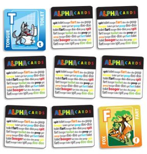 He's All Boy Alpha Cards: Matching Game