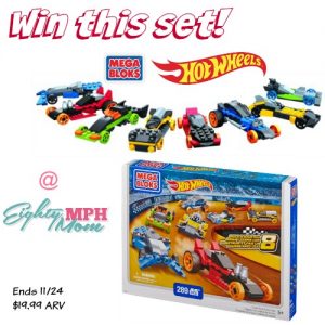 Mega Bloks, hot wheels, giveaway