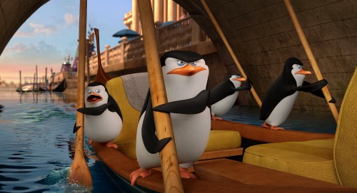 penguins of madagascar, movie,boat scene