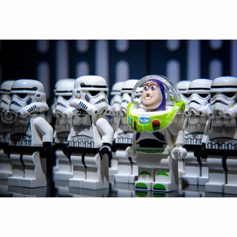 SillyBrickPics, Buzz and Stormtroopers