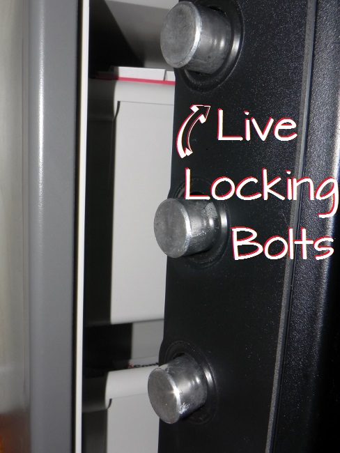 SentrySafe - Live Locking Bolts