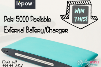lepow poki 5000 portable charger giveaway
