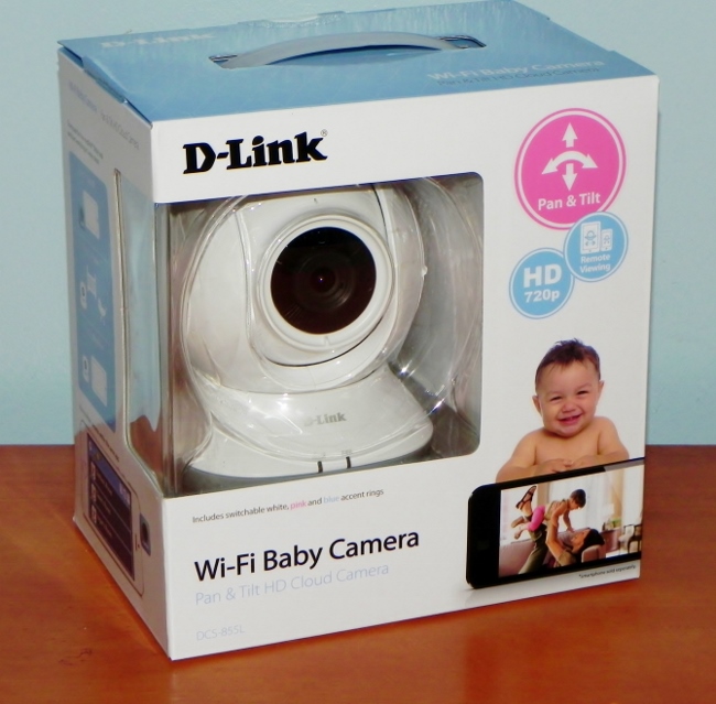 D-Link HD Pan & Tilt Wi-Fi Baby Camera