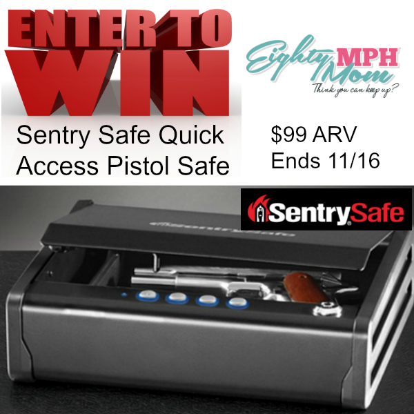 sentry pistol safe giveaway