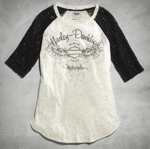 harley davidson baseball tee