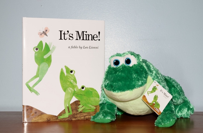 It's Mine! Book by Leo Lionni & Frog Plush Toy