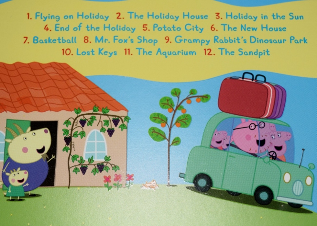 Peppa Pig Sunny Vacation DVD