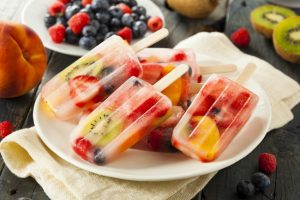 homemade frozen fruit bars