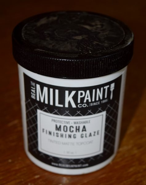 Real Milk Paint, Mocha Finishing Glaze