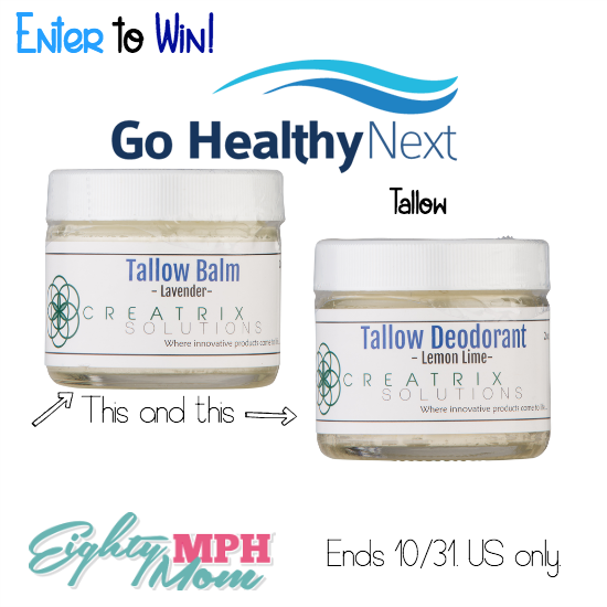 go healthy next tallow giveaway