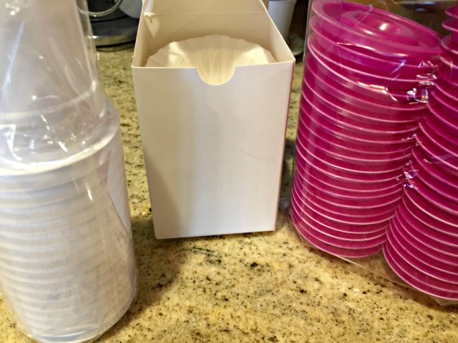 Simple Cups filters
