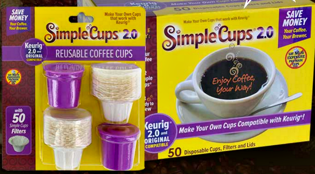 simple cups reusable filters