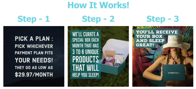 Snoozebox Subscription boxes that help you sleep