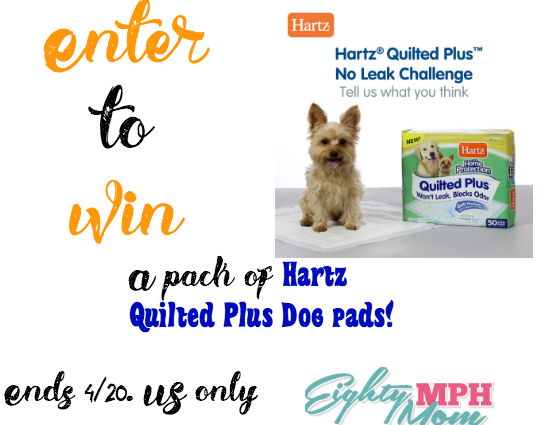 Hartz quilted plus dog pads