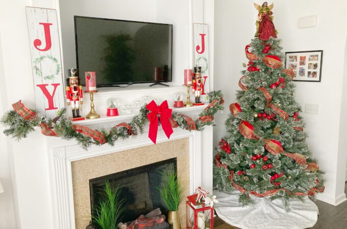 Black Santa Decor