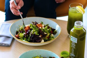 Eating salad for healthier life