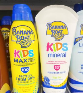 mineral sunscreen