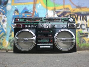 80s boom box