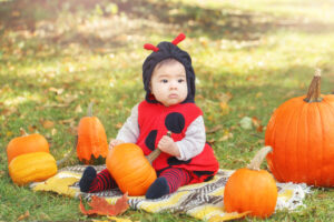 DIY Halloween Infant Photoshoot