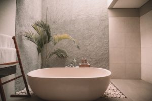 bathroom tub